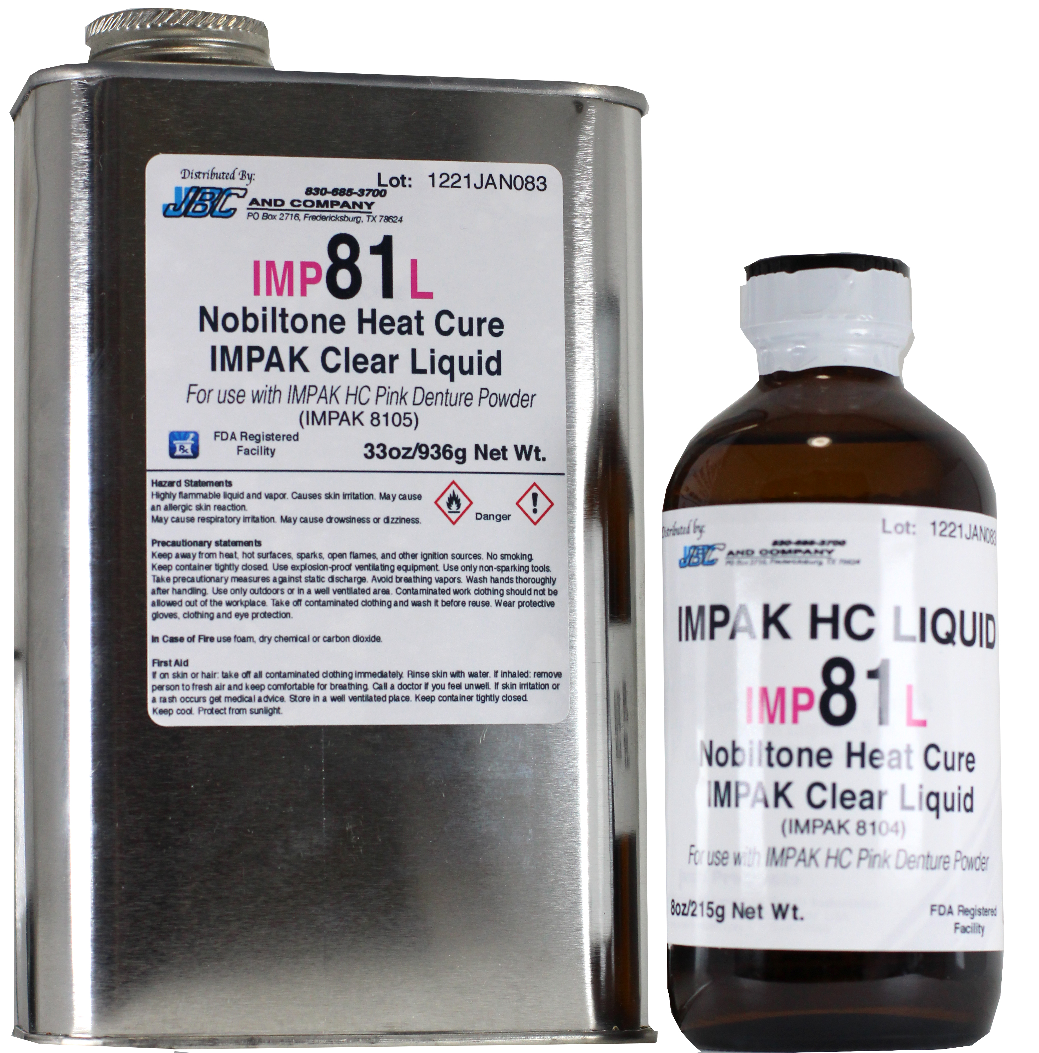 IMP81L: Nobiltone IMPAK HC Clear Liquid